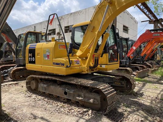 PC110-7 Скребковый Экскаватор Komatsu Heavy Duty Подержанный Экскаватор Komatsu