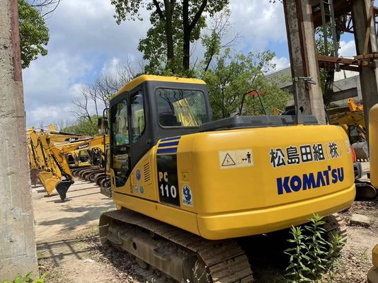PC110-7 Скребковый Экскаватор Komatsu Heavy Duty Подержанный Экскаватор Komatsu