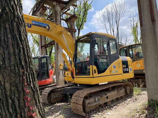 PC110-7 Скребковый Экскаватор Komatsu Heavy Duty Подержанный Экскаватор Komatsu