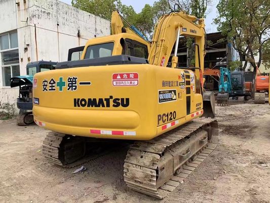 12 тонн использованной Komatsu PC120-6 Crawler Гидравлическая экскаваторная гарантия безопасности