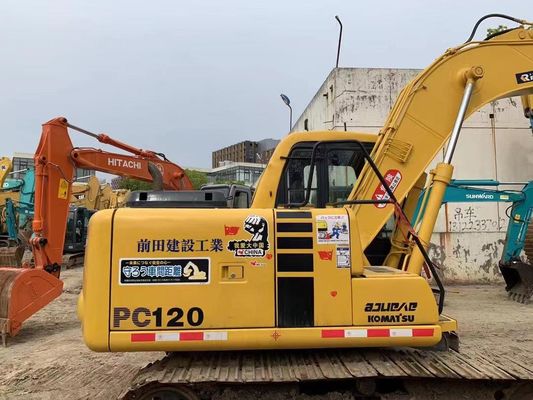 12 тонн использованной Komatsu PC120-6 Crawler Гидравлическая экскаваторная гарантия безопасности