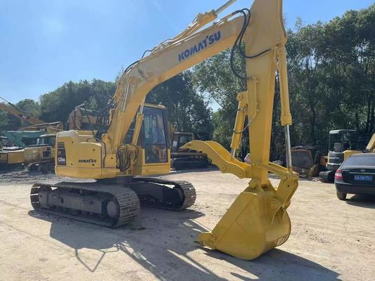 PC128US-8 Использованный экскаватор Komatsu Гидравлический палец мини-крейлер экскаватор