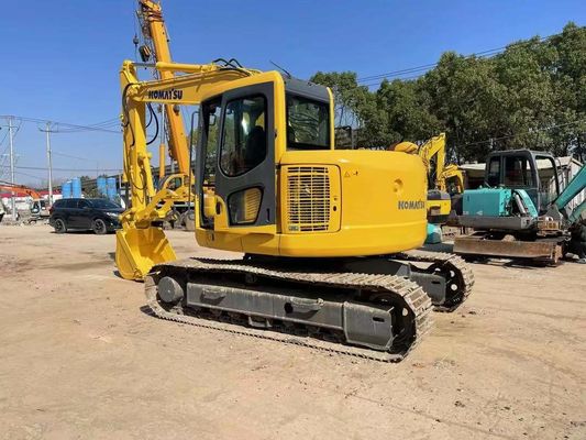 PC128US-8 Использованный экскаватор Komatsu Гидравлический палец мини-крейлер экскаватор