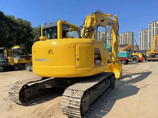 PC128US-8 Использованный экскаватор Komatsu Гидравлический палец мини-крейлер экскаватор
