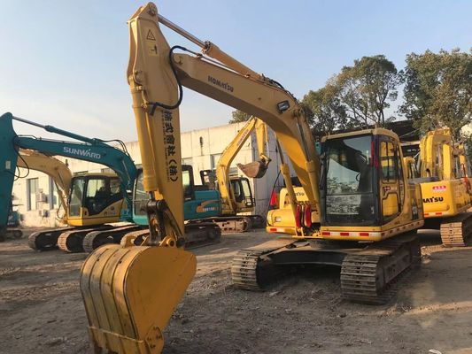Энергосбережение Использованный Komatsu PC130 6 Crawler Высокая стабильность Оригинальный цвет