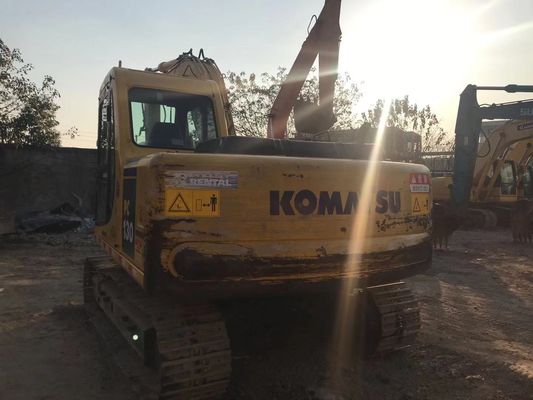 Энергосбережение Использованный Komatsu PC130 6 Crawler Высокая стабильность Оригинальный цвет