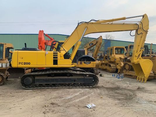 Высокоэффективный экскаватор Komatsu PC200 6 оригинальный Япония мощный