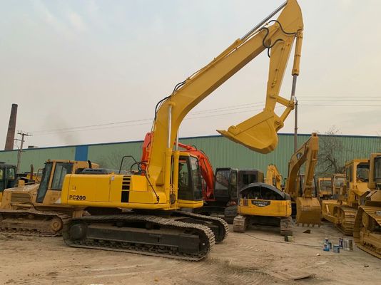 Высокоэффективный экскаватор Komatsu PC200 6 оригинальный Япония мощный