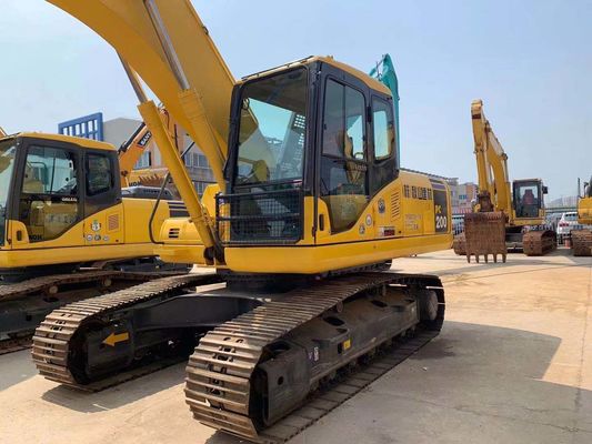 Легкая эксплуатация Использованная экскаватор Komatsu PC200-7 Оригинальная Япония 20 тонн экскаватор