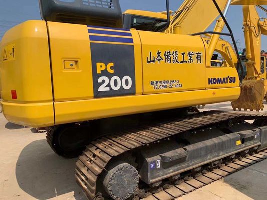 Легкая эксплуатация Использованная экскаватор Komatsu PC200-7 Оригинальная Япония 20 тонн экскаватор
