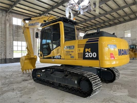 PC200-8 Использованный экскаватор Komatsu оригинальный Япония Поддерживаемые вторые руки копальщики