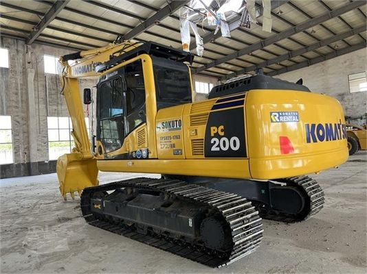 PC200-8 Использованный экскаватор Komatsu оригинальный Япония Поддерживаемые вторые руки копальщики