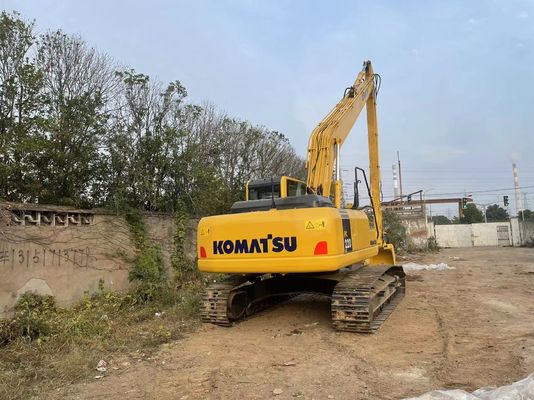 Оригинальная Япония Использованный экскаватор Komatsu PC220-7 Crawler с 18-метровой длинной рукой