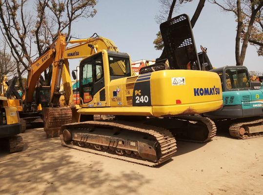 Оригинальный цвет Использованный экскаватор Komatsu PC240-8 Использованный экскаватор Crawler