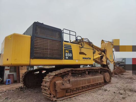Использованный экскаватор Komatsu Crawler PC850-8EO для добычи полезных ископаемых 2019 год Оригинал Япония