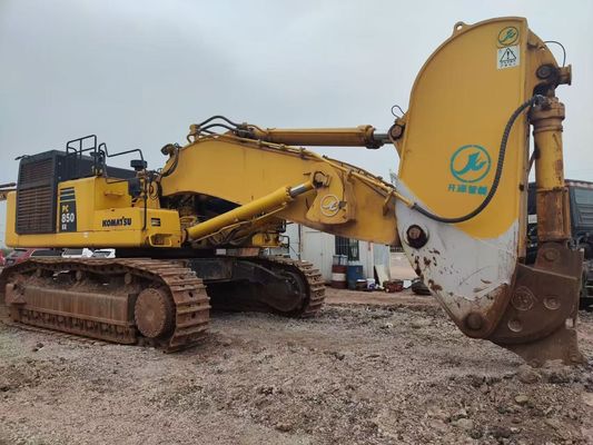 Использованный экскаватор Komatsu Crawler PC850-8EO для добычи полезных ископаемых 2019 год Оригинал Япония