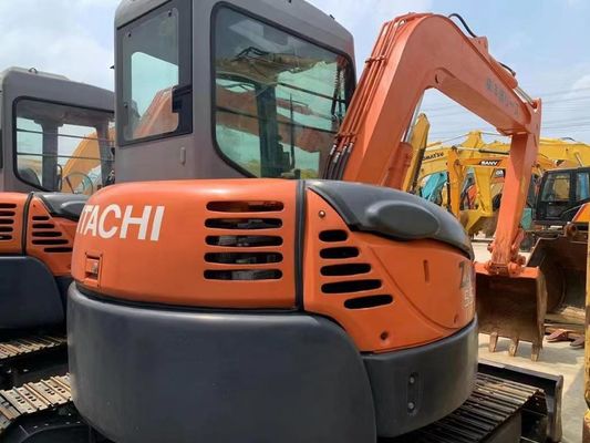 Оригинальный японский мини экскаватор Hitachi ZX55UR в отличном состоянии