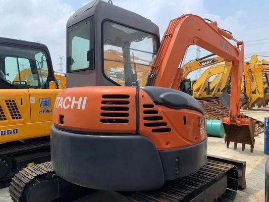 Оригинальный японский мини экскаватор Hitachi ZX55UR в отличном состоянии