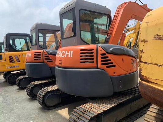 Оригинальный японский мини экскаватор Hitachi ZX55UR в отличном состоянии