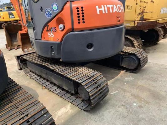 Оригинальный японский мини экскаватор Hitachi ZX55UR в отличном состоянии