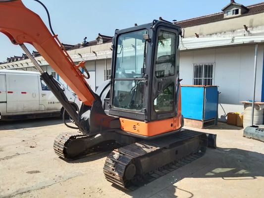 Хитачи ZX55USR-5A Использованный мини-экскаватор в хорошем состоянии