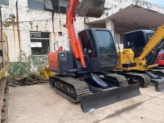 Оригинальный японский экскаватор ZX70 Использованный экскаватор Hitachi Crawler с лезвием