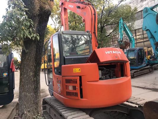 Япония Использованный экскаватор ZX75US-3 Энергоэффективный экскаватор Hitachi Crawler