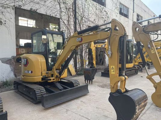Энергоэффективность Использованный экскаватор CAT Crawler Caterpillar 303.5 E CR Ржавчина