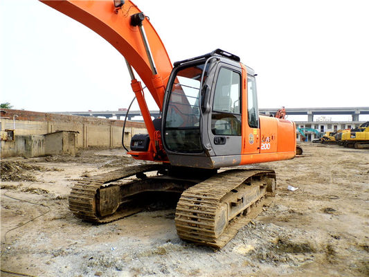 Оригинальный цвет Использованный экскаватор Hitachi ZX200-3G в хорошем состоянии