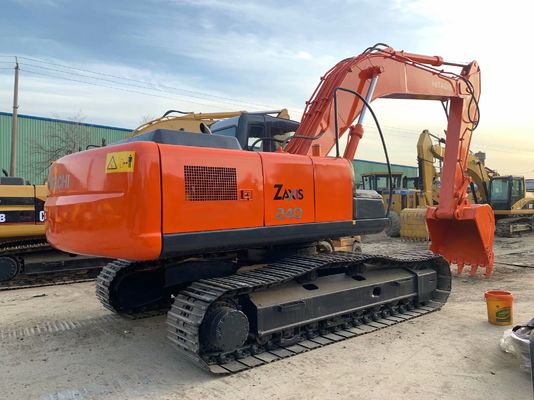 Использованный Хитачи ZX240HG Crawler Mounted Гидравлический экскаватор Перекрашивание цвета