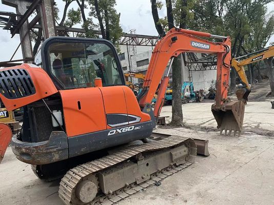 2018 год Подержанный мини экскаватор Doosan DX60-9C В отличном состоянии/Подержанный мини экскаватор Doosan для продажи