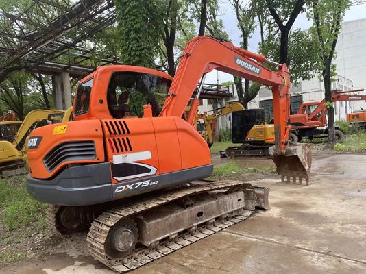 Doosan DX75-9C вторая рука мини экскаватор 2017 год Видимость и безопасность