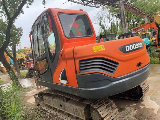 Doosan DX75-9C вторая рука мини экскаватор 2017 год Видимость и безопасность