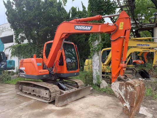 Doosan DX75-9C вторая рука мини экскаватор 2017 год Видимость и безопасность