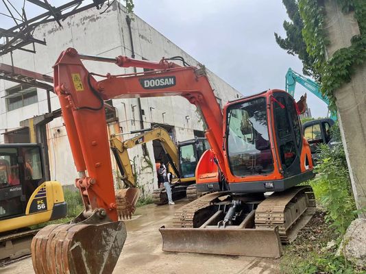 Doosan DX75-9C вторая рука мини экскаватор 2017 год Видимость и безопасность