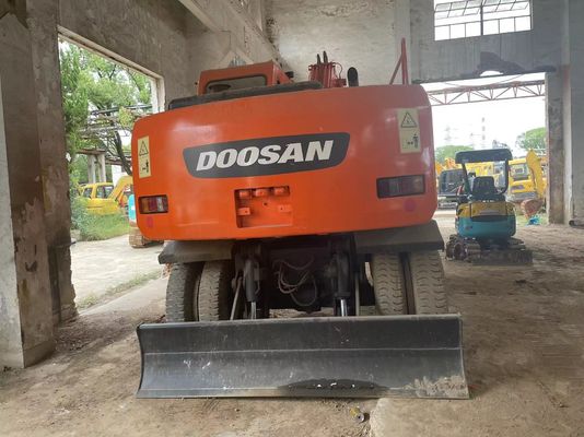 Умный контроль Использованный экскаватор DH150W-7 Доусан колесный экскаватор 2012 год