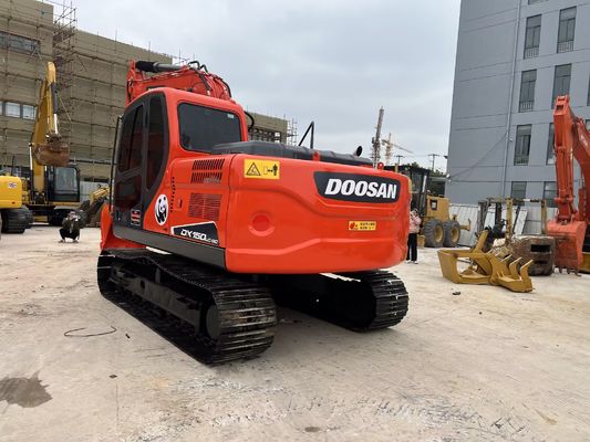 Кроллер монтированный DX150-9C Использованный экскаватор Doosan оригинальная Корея универсальность