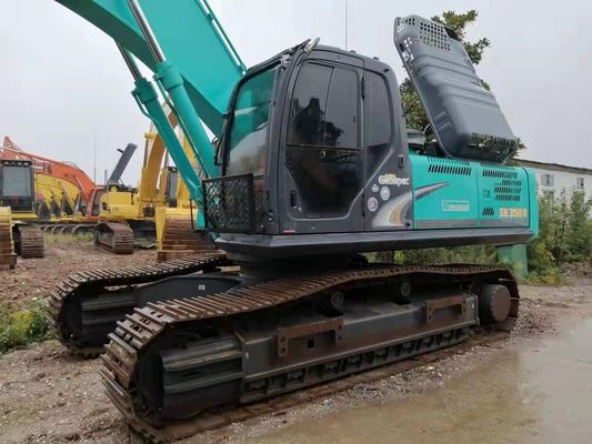 Использованный экскаватор для полёта Kobelco SK350-8 35 тонн экскаватор с оригинальной краской