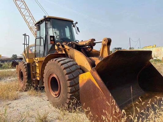 966H Оригинальный цвет Использованная кастрюля Caterpillar в хорошем состоянии