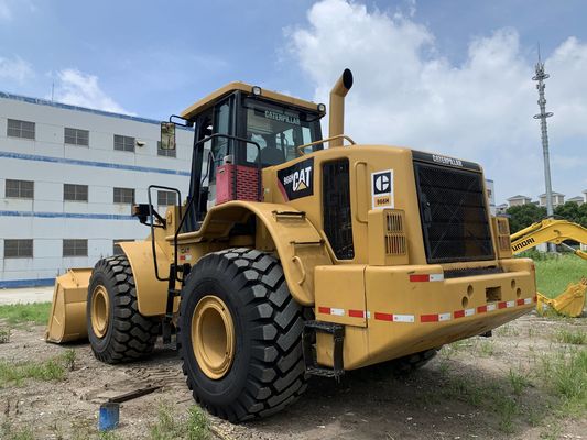Низкий уровень шума 966H Использованная колесная погрузчица CAT высокоэффективная с двигателем CAT