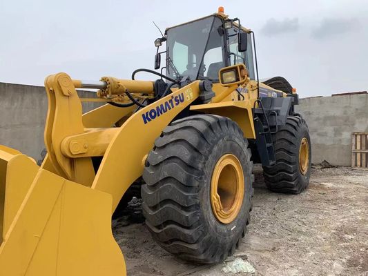 Переокрашивать цвет Подержанный колесный погрузчик Komatsu WA470-6 Подержанный погрузчик