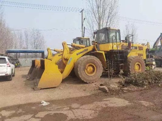 Использованный Komatsu WA500 6-колесный погрузчик WA600-6