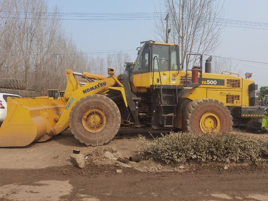Использованный Komatsu WA500 6-колесный погрузчик WA600-6