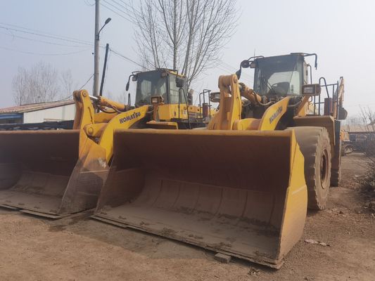 Использованный Komatsu WA500 6-колесный погрузчик WA600-6