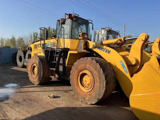 Использованный Komatsu WA500 6-колесный погрузчик WA600-6