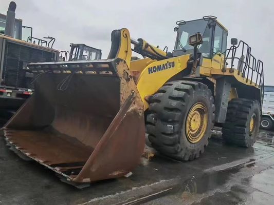Komatsu WA600-6 Использованный грузовик с маленькими колесами WA500-6 Безопасность работы в горнодобывающей промышленности