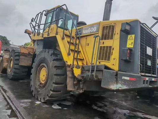 Komatsu WA600-6 Использованный грузовик с маленькими колесами WA500-6 Безопасность работы в горнодобывающей промышленности