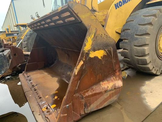 Komatsu WA600-6 Использованный грузовик с маленькими колесами WA500-6 Безопасность работы в горнодобывающей промышленности