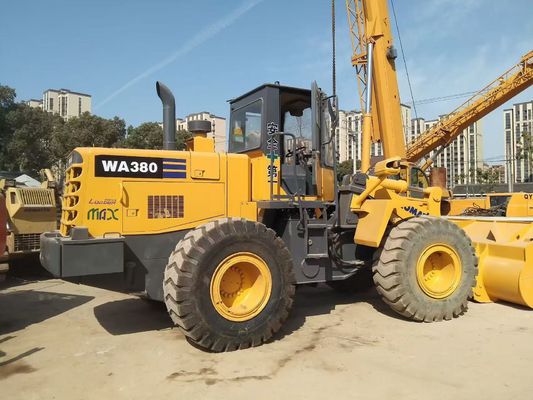 Япония WA380-3 Подержанные колесные погрузчики Komatsu