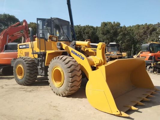 Япония WA380-3 Подержанные колесные погрузчики Komatsu